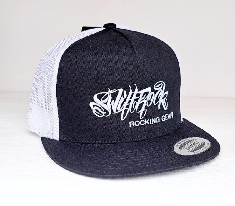 Swift Rock Trucker 2 - Tone Cap Black - White